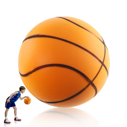 Silent Basketball,2024 Sponge Mute Basketball,Handleshh Silent Foam Basketball