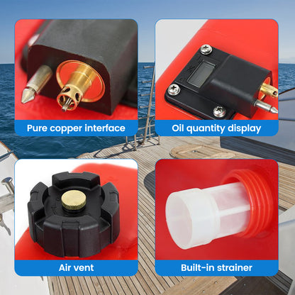 portable marine fuel tank for car truck and garage utility work - material detail