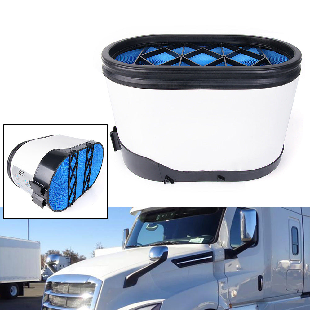 1P AF27688 Engine Air Filter Kit Compatible for T400 T800 T660 T680 Replaces P616056 LAF6116, WIX 49456, AF1692 Heavy Duty Truck Air Filter
