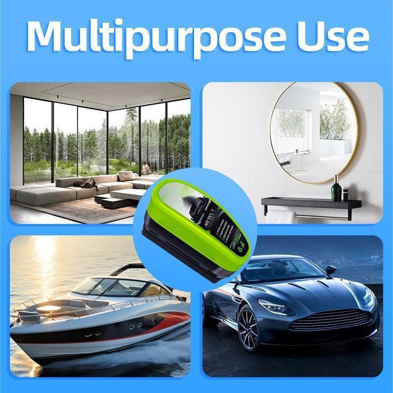 1P Oil-Free Car Glass Cleaning Brush,Oil-Free Car Glass Brushes,Oil Film Cleaner,Stain Remover for Car Use