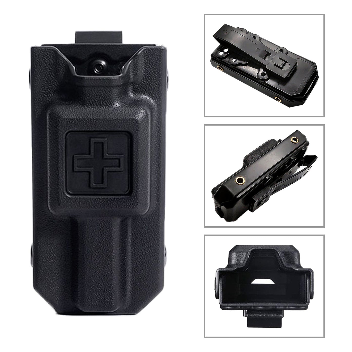 Tourniquet Holder, Tourniquet Case Compatibility with Tourniquet Gen 7, Adjustable Molle Tourniquet Pouch Mounting Adapter Fits up to a 2.3" Belt. (1 Pack)