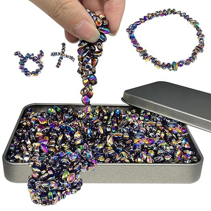 502pcs, Magnetic Stones Fidget Toys Adults, Desk Fidgets Toys for Stress and Anxiety Relief and Kill Time, Novelty Adults Gifts