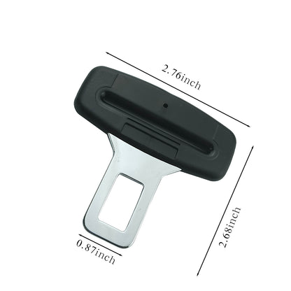 8PCS Seat Belt Clip,Upgraded Seatbelt Clip, Car Supplies Seat Belt Clip Safety Belts Buckle，Universal for Most Vehicles(Ordinary Black)