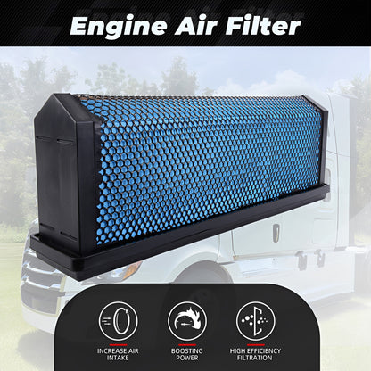 1PCS AF27879 Engine Air Filter for Trucks,Replaces LA F6260A, Replaces 49478 83478, Replaces AF27879, Truck Compatible, Direct Fit Replacement