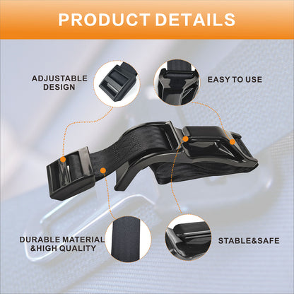 Car Seat Pillow for Pregnancy,Reduce Rubbing Belly, Fits All Vehicles, for Pregnant Women, Post-Surgery, Beer Belly & Menstrual Use,Black