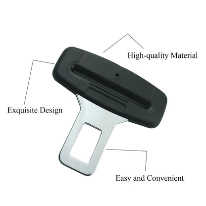8PCS Seat Belt Clip,Upgraded Seatbelt Clip, Car Supplies Seat Belt Clip Safety Belts Buckle，Universal for Most Vehicles(Ordinary Black)