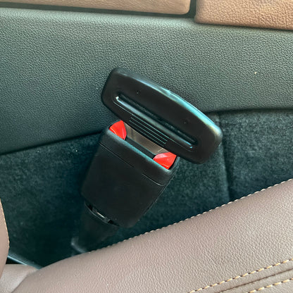 8PCS Seat Belt Clip,Upgraded Seatbelt Clip, Car Supplies Seat Belt Clip Safety Belts Buckle，Universal for Most Vehicles(Ordinary Black)