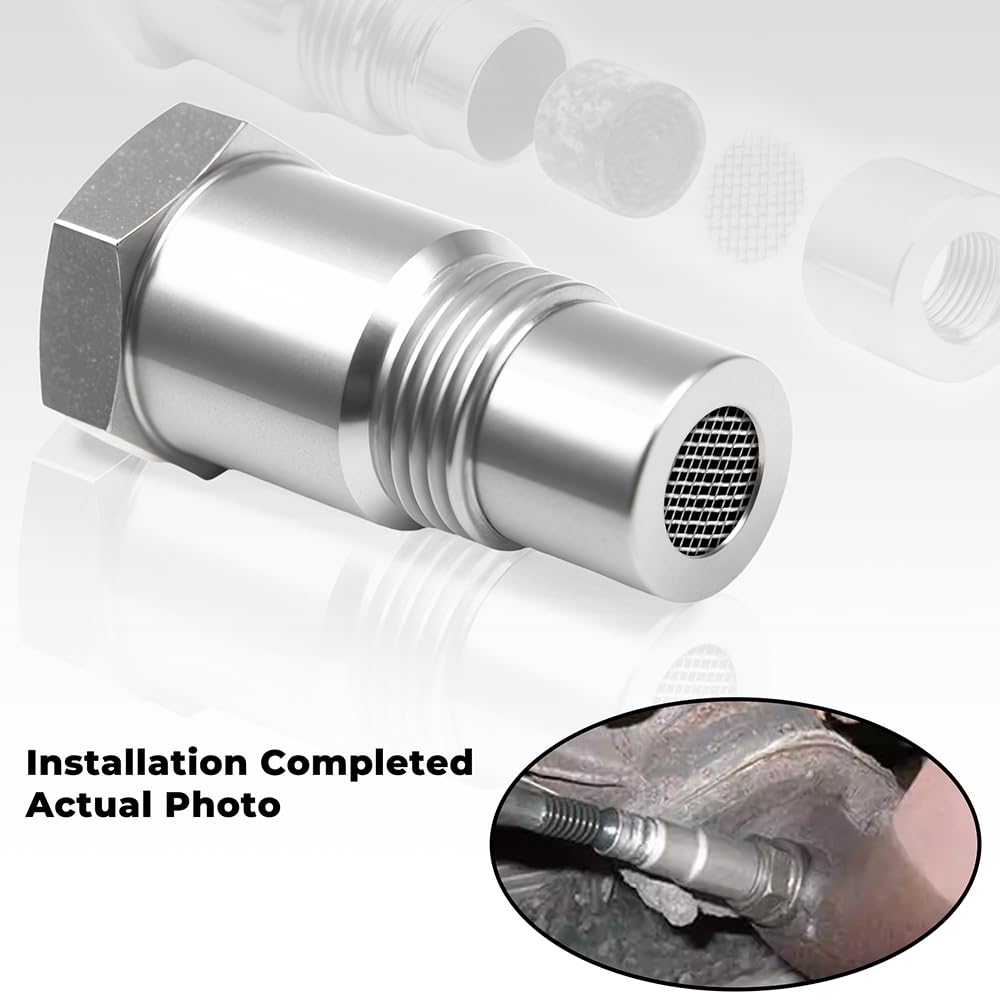 2-Piece  M18x1.5 Threaded Adapter for The Mechanical Connection of Automotive Sensor