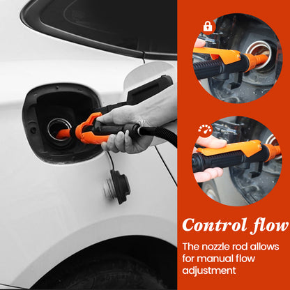 2P Portable Power Battery Pump, Battery Powered Siphon Fuel Transfer Pump