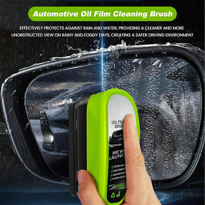 1P Oil-Free Car Glass Cleaning Brush,Oil-Free Car Glass Brushes,Oil Film Cleaner,Stain Remover for Car Use