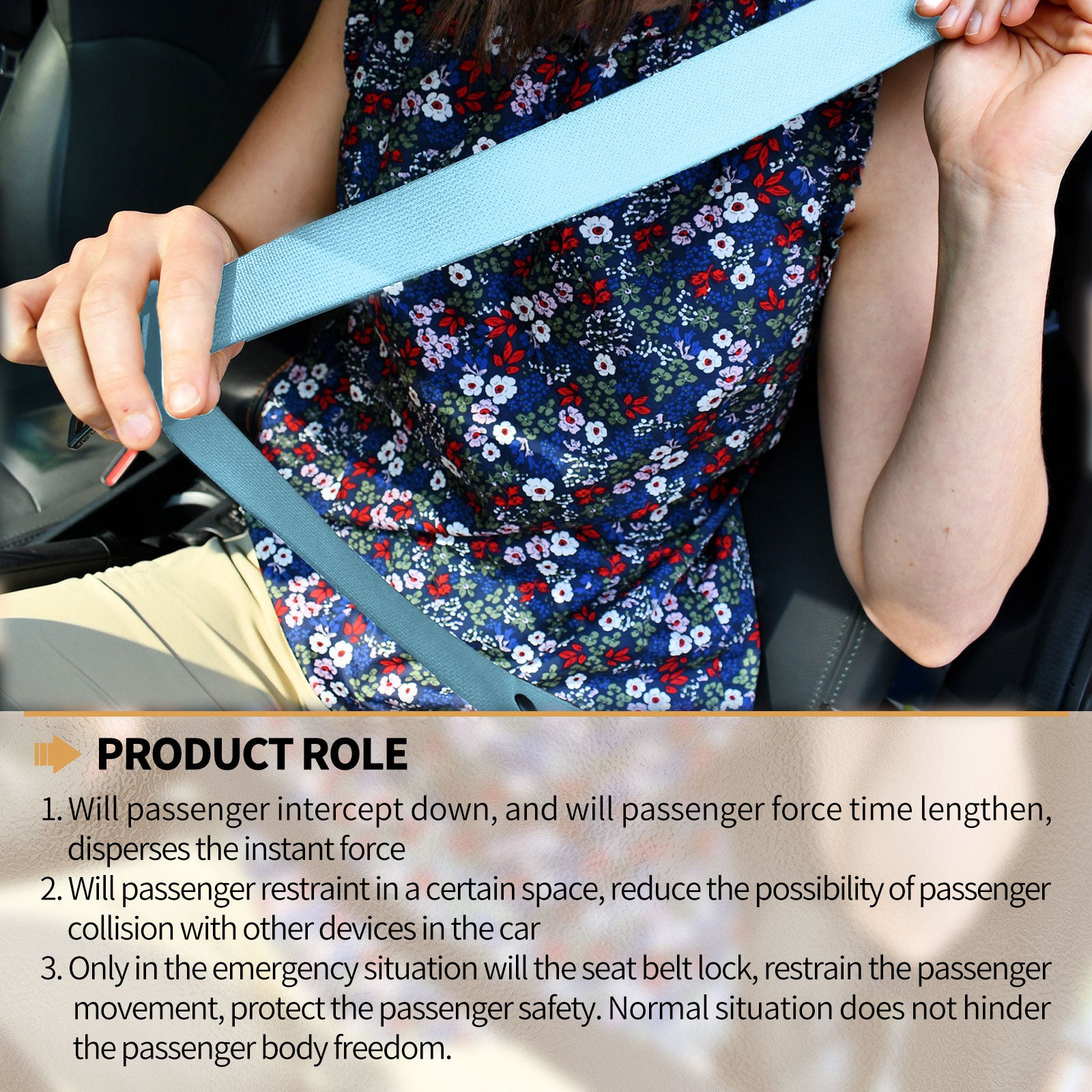 3 point universal safety belt kit for UTV van pickup and truck - package contents