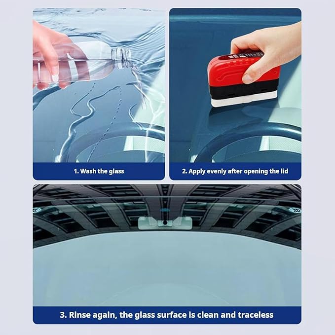 oil film cleaning brush for car truck and garage utility work - close up detail