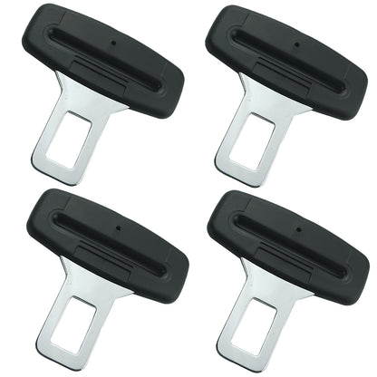 universal seat belt clip pad trim accessory in Black for car interiors - main product view