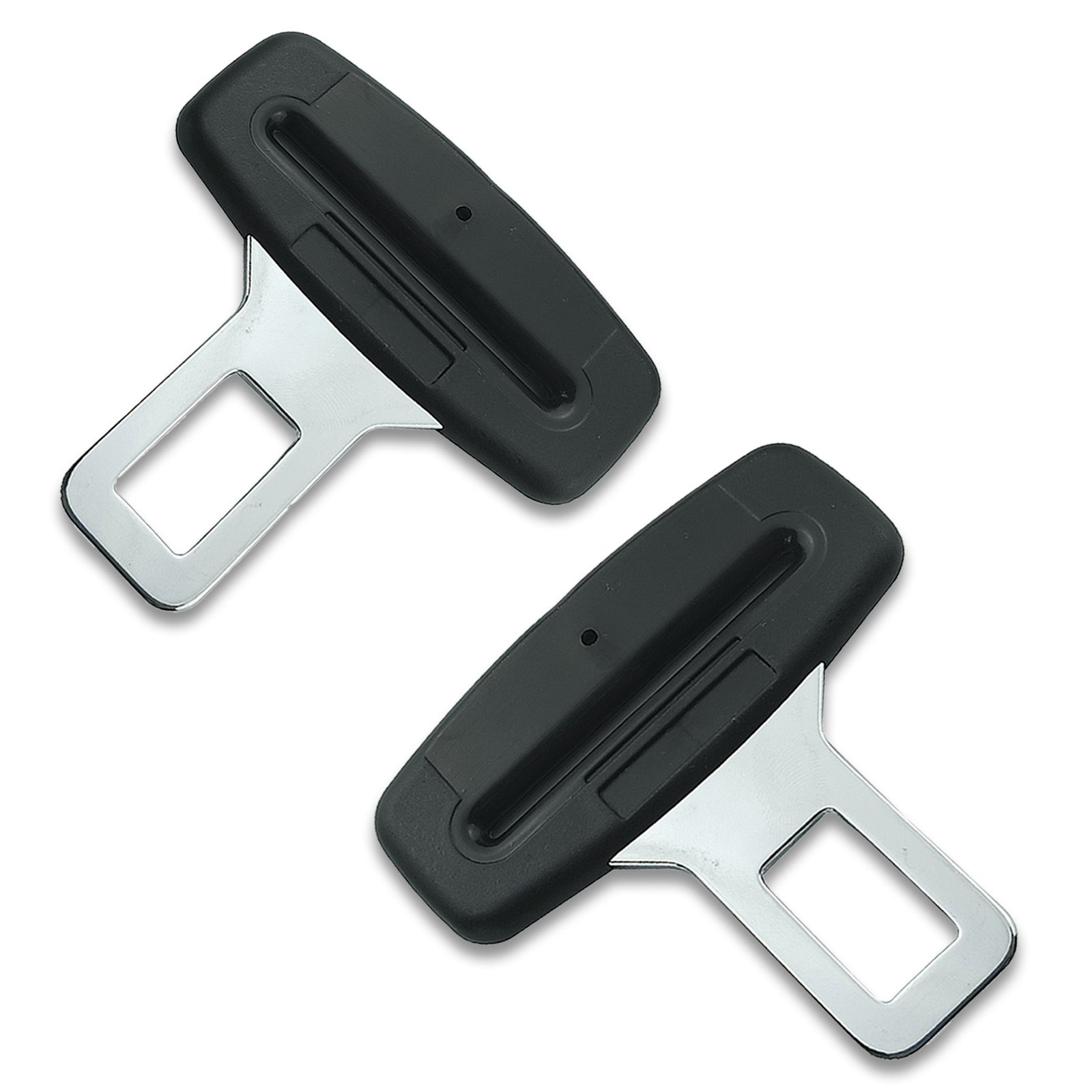 universal seat belt clip pad trim accessory in Ordinary Black for car interiors - main product view
