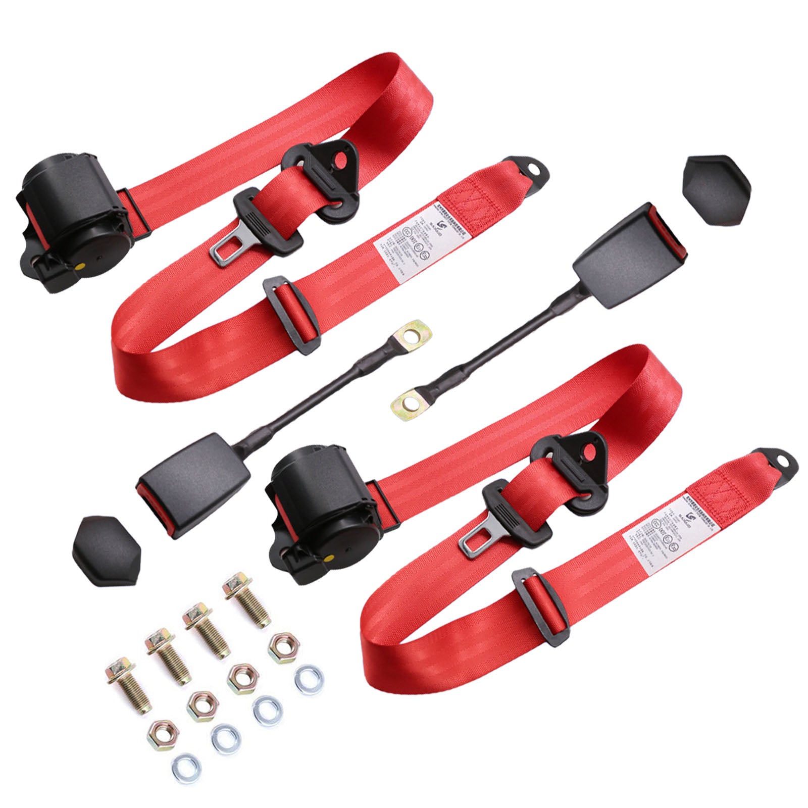 3 point universal safety belt kit for UTV van pickup and truck - main product view