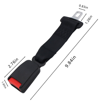 9 Inch seat belt pad cover extender for car SUV and truck interiors - installation detail
