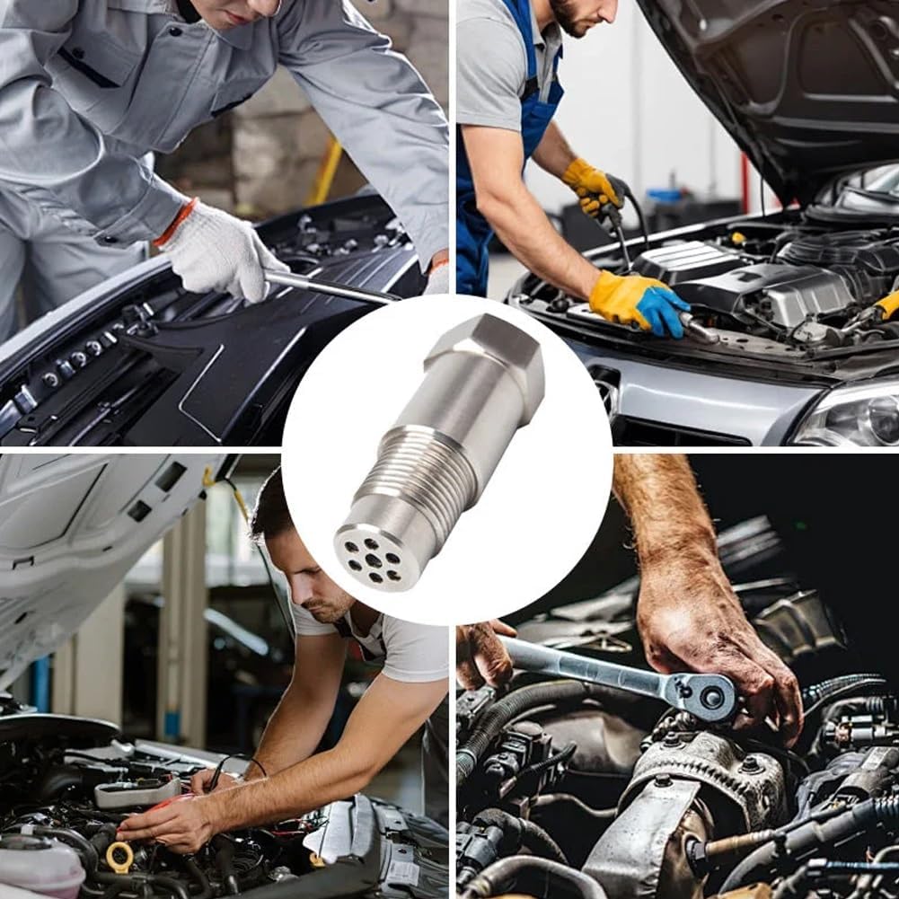 2-Piece  M18x1.5 Threaded Adapter for The Mechanical Connection of Automotive Sensor