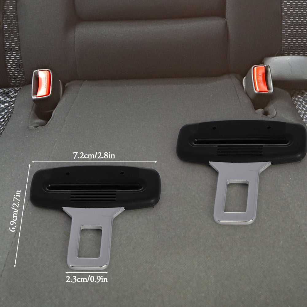 8PCS Seat Belt Clip,Upgraded Seatbelt Clip, Car Supplies Seat Belt Clip Safety Belts Buckle，Universal for Most Vehicles(Ordinary Black)